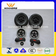 shopping trolley/cart PU wheel